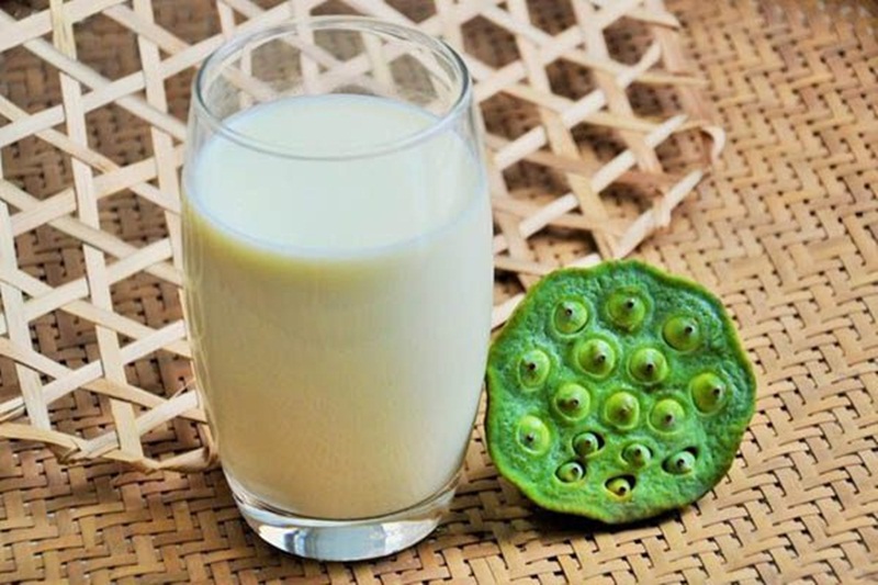 Sữa hạt sen bổ dưỡng cho sức khỏe
